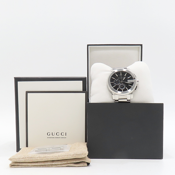 Gucci(����) YA101204 G������ 44MM ���� ��ƿ ������ �ð� [��õ��] �̹���6 - ���̺��� �߰���ǰ