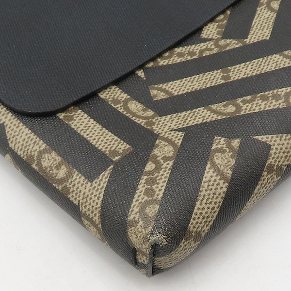 Gucci(����) 387088 GG�ΰ� ������ PVC ���� ���� ȥ�� �÷� ��Ʈ������ Ŭ��ġ [�д�������] �̹���3 - ���̺��� �߰���ǰ