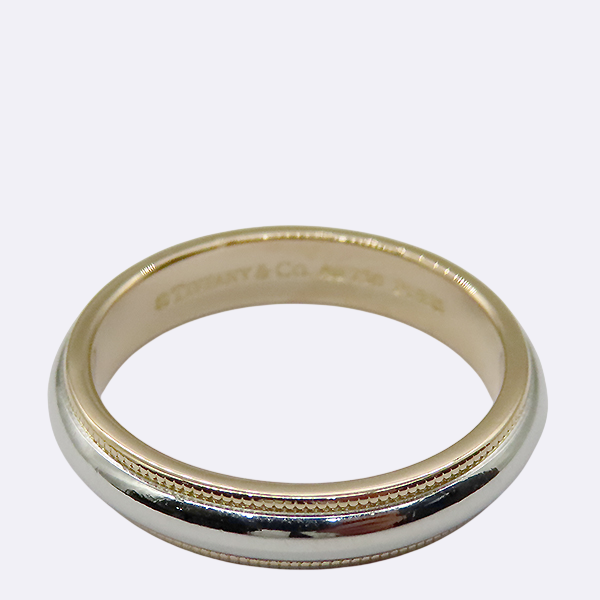 Tiffany(Ƽ�Ĵ�) 18K PT950 ������ �÷�Ƽ�� �б׷��� 4MM ���� ��� �� ���� - 16ȣ [�λ꼾�Һ���] �̹���2 - ���̺��� �߰���ǰ