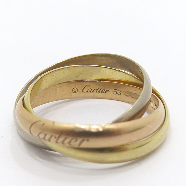Cartier(��쿡) B4235153 18K ��� ��� Ʈ����Ƽ ���� 2.5MM ���� - 13ȣ [��õ��] �̹���4 - ���̺��� �߰���ǰ