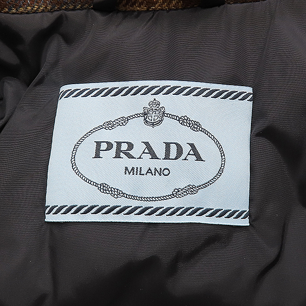Prada(�����) 29T060 Ʈ���̾ޱ� �ΰ� ��� üũ �� Ʈ�� ������ ������ ���� - 36������ [��������] �̹���4 - ���̺��� �߰���ǰ