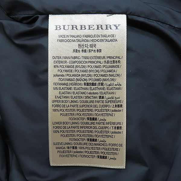 Burberry(������) 8007062 �̵� �׷��� �÷� �޸�ư �ĵ� ���� ������ �е� ���� + ��Ʈ SET  - XS ������ [�б�����] �̹���5 - ���̺��� �߰���ǰ
