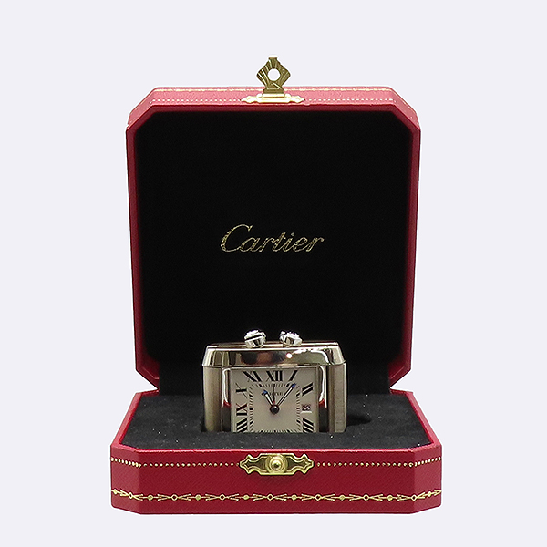 Cartier(��쿡) W0100060 2945 ��ũ �������� ��� Ÿ�� Ź��� �ð� [��������] �̹���5 - ���̺��� �߰���ǰ