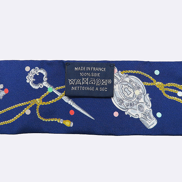 (�̻��) Hermes(�����޽�) 100% ��ũ Les Cles A Pois(�� Ŭ�� �� ����) Ʈ���� ��ī�� [��������] �̹���5 - ���̺��� �߰���ǰ