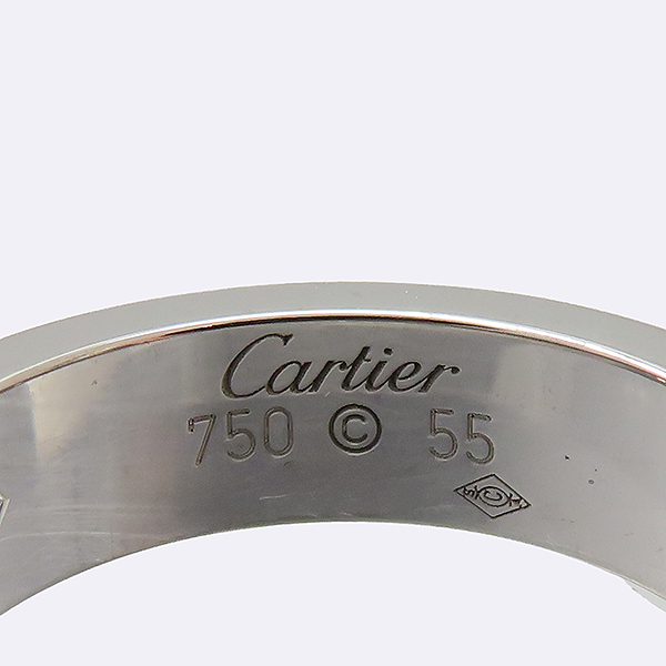 Cartier(��쿡) B4032500 18K ȭ��Ʈ ��� 3����Ʈ ���̾� ���긵 5.5mm ���� - 15ȣ [�б�����] �̹���3 - ���̺��� �߰���ǰ