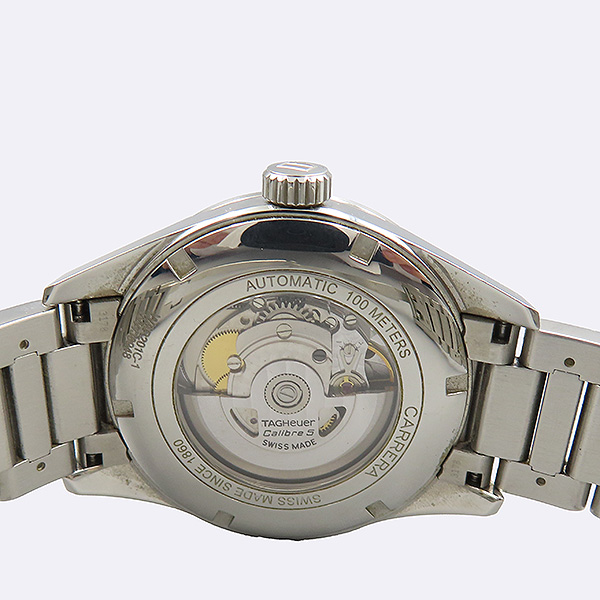 Tag Heuer(�±�ȣ�̾�) WAR201C CARRERA(���) Į����5 ���� ����Ʈ 41MM ��ƿ �ý���� �����ƽ ������ �ð� [��������] �̹���4 - ���̺��� �߰���ǰ