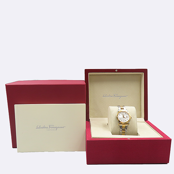 Ferragamo(��󰡸�) FF308 0014 Salvatore(����䷹) 1898 33MM ���� ���̾� �����η��� ��ƿ + IP ������ ���� �޺� ������ ���� �ð� [���ε�������] �̹���5 - ���̺��� �߰���ǰ