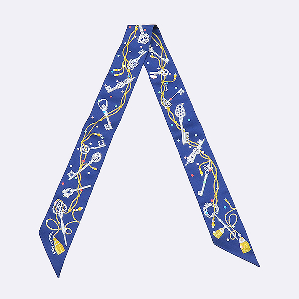 (�̻��) Hermes(�����޽�) 100% ��ũ Les Cles A Pois(�� Ŭ�� �� ����) Ʈ���� ��ī�� [��������] �̹���2 - ���̺��� �߰���ǰ