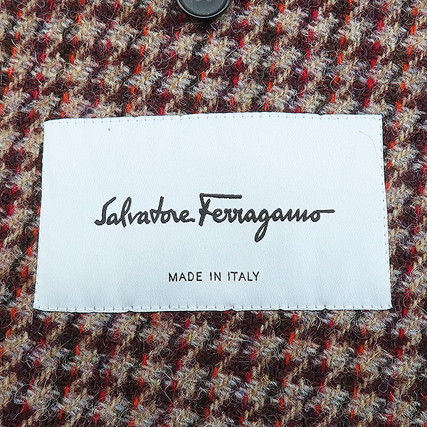 Ferragamo(��󰡸�) 14K256 ���ǵ� �÷� üũ ���� �� 100% ������ �� ��Ʈ - 46������ [��������] �̹���4 - ���̺��� �߰���ǰ