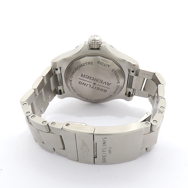 BREITLING(�����Ʋ��) A17319101 ��� ������ �����ƽ ��ƿ��� 45MM ������ �ð� [��õ��] �̹���3 - ���̺��� �߰���ǰ