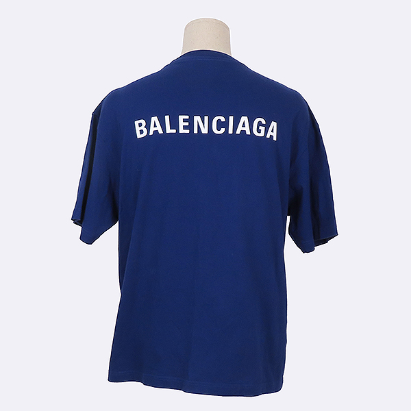 Balenciaga(�߷��þư�) 612966 ���� �÷� ��ΰ� ���� Ƽ���� - XL������ [�б�����] �̹���3 - ���̺��� �߰���ǰ