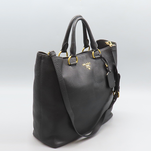 Prada(�����) BN1713 VIT.DAINO(���ڷδ��̳�) ���� ���� ���� �ΰ� ��� ��Ʈ�� + ��� ��Ʈ�� 2-WAY [���̷Ե���] �̹���4 - ���̺��� �߰���ǰ