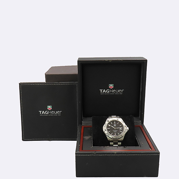 Tag Heuer(�±�ȣ�̾�) WAP2010.BA0830 AQUARACER(�����Ʒ��̼�) 300M �����ƽ ��ƿ ������ �ð� [�����νż�����] �̹���5 - ���̺��� �߰���ǰ