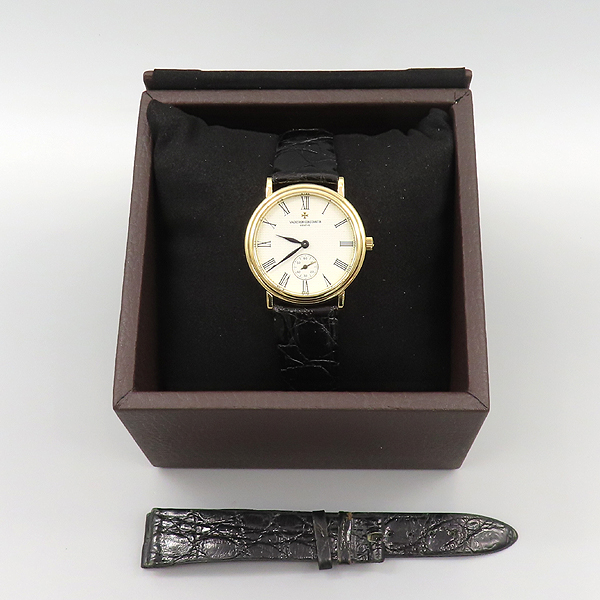 Vacheron Constantin(�ٽ��� �ܽ�źƾ) 92238 18K ���ο� ��� Patrimony ��Ʈ����� ���� ���� ���׹�� 33MM ������ �ð� [���̷Ե���] �̹���7 - ���̺��� �߰���ǰ