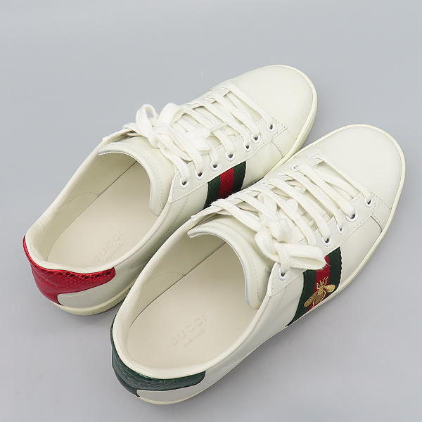 Gucci(����) 431942 ȭ��Ʈ�÷� ���� ACE ���̽� WEB �� �Ｑ �ܹ�(BEE) ��� �ڼ� Ŭ���� �ο�ž ����Ŀ�� - 37��(245MM) [���̷Ե���] �̹���4 - ���̺��� �߰���ǰ