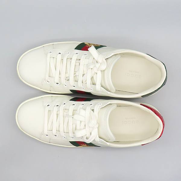 Gucci(����) 431942 ȭ��Ʈ�÷� ���� ACE ���̽� WEB �� �Ｑ �ܹ�(BEE) ��� �ڼ� Ŭ���� �ο�ž ����Ŀ�� - 37��(245MM) [���̷Ե���] �̹���5 - ���̺��� �߰���ǰ