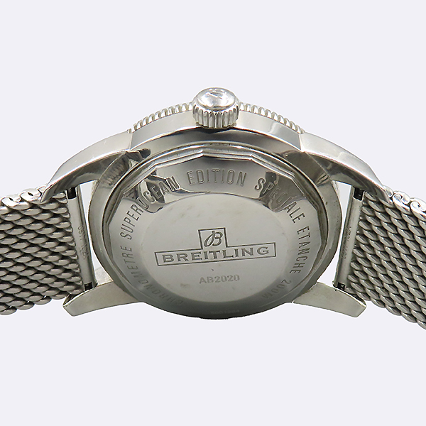 BREITLING(�����Ʋ��) AB2020121B1A1 SUPEROCEAN(���ۿ���) �츮Ƽ�� B20 46MM ���� ���̾� �����ƽ ������ �ð� [�����νż�����] �̹���4 - ���̺��� �߰���ǰ