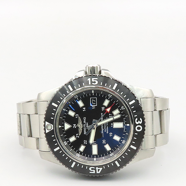 BREITLING(�����Ʋ��) Y1739310 ���ۿ��� II �����̳� ���� ����� ���� ������ 44mm ��ƿ��� ������ �ð� [õ�Ƚż�����] �̹���2 - ���̺��� �߰���ǰ