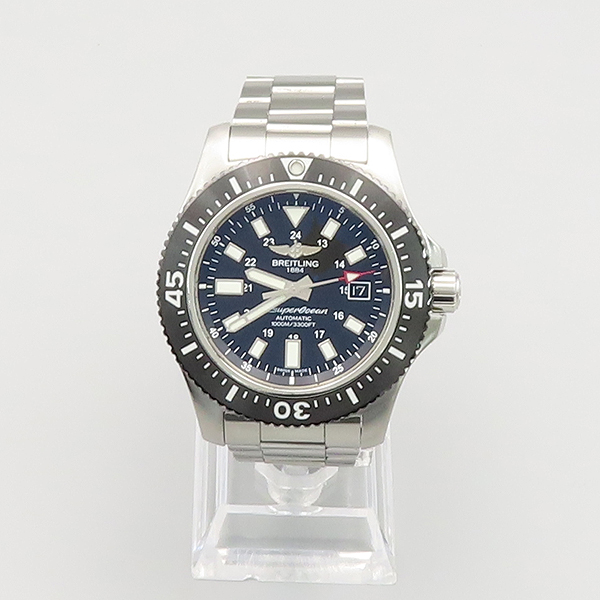 BREITLING(�����Ʋ��) Y1739310 ���ۿ��� II �����̳� ���� ����� ���� ������ 44mm ��ƿ��� ������ �ð� [õ�Ƚż�����] �̹���5 - ���̺��� �߰���ǰ