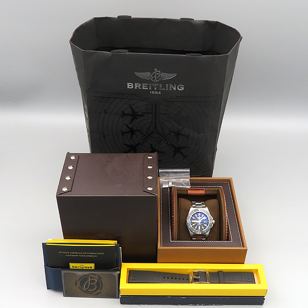 BREITLING(�����Ʋ��) Y1739310 ���ۿ��� II �����̳� ���� ����� ���� ������ 44mm ��ƿ��� ������ �ð� [õ�Ƚż�����] �̹���7 - ���̺��� �߰���ǰ