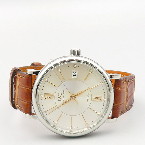 IWC(IWC) IW458101 PORTOFINO(�������ǳ�) 12 ����Ʈ ���̾� 37MM MIDSIZE �����ƽ �������� �Ǿ�׹�� �ð� [õ�Ƚż�����] �̹���2 - ���̺��� �߰���ǰ