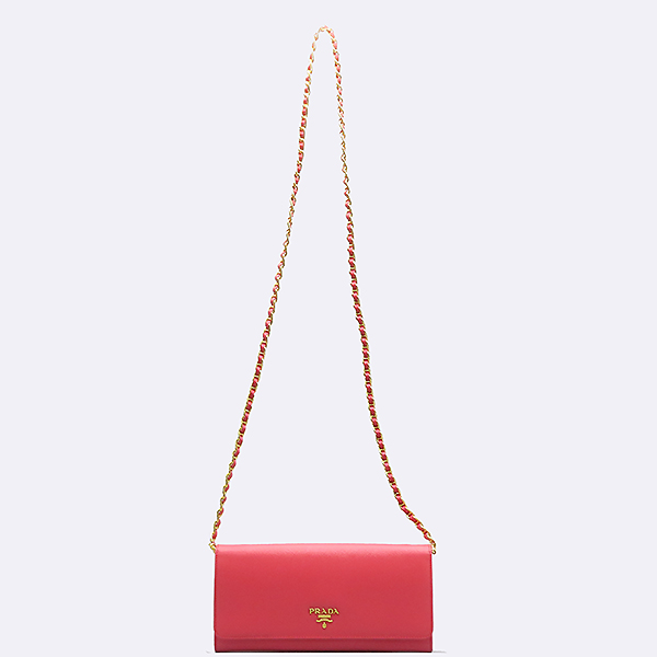 Prada(�����) 1M1290 ��ũ ���ǾƳ� ���� �ΰ� WOC ������ + ü�� ũ�ν� ��Ʈ�� [�ϻ�Ե���] �̹���4 - ���̺��� �߰���ǰ