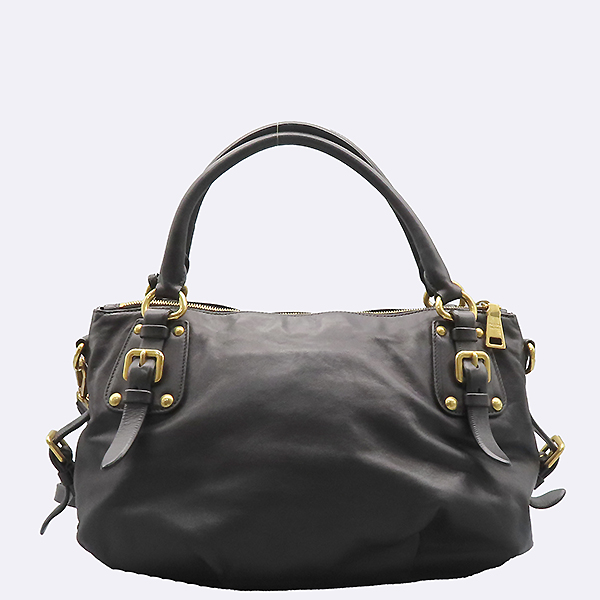 Prada(�����) BR4281 SOFTCALF NERO ����Ʈ ī����Ų ���� ����ΰ� ��Ʈ�� + �����Ʈ�� 2WAY [�ϻ�Ե���] �̹���3 - ���̺��� �߰���ǰ