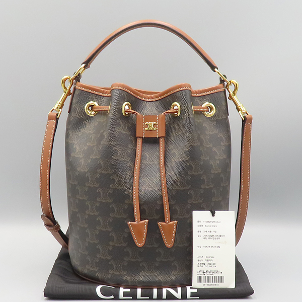 Celine(������) 116882FQM Ʈ������ ĵ���� ī����Ų Ŭ��� ��Ŷ ��Ʈ�� + ��Ʈ�� 2WAY [��ź�Ե���]