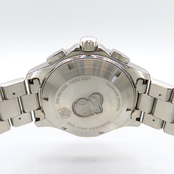 Tag Heuer(�±�ȣ�̾�) CAP2110 BA0833 AQUARACER (�����Ʒ��̼�) ũ�γ�׷��� �����ƽ ��ƿ ������ �ð� [���̷Ե���] �̹���6 - ���̺��� �߰���ǰ