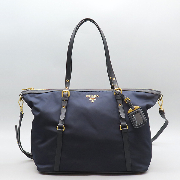 Prada(�����) 1BG253 ���̺� �÷� TESSUTO SAFFIANO ���Ϸ� ��Ʈ�� + �����Ʈ�� 2-WAY [���̷Ե���] �̹���2 - ���̺��� �߰���ǰ