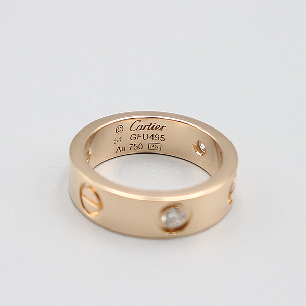 Cartier(��쿡) B40875 18K ��ũ ��� 3����Ʈ ���̾� Ŭ���� ���긵 5.5mm ���� - 11ȣ [�뱸��������] �̹���3 - ���̺��� �߰���ǰ