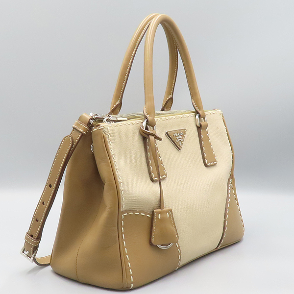 Prada(�����) B1801K ���� ���� �к긯 ȥ�� ���ϵ� ��Ƽġ ��Ʈ�� + �����Ʈ�� 2WAY [��ź�Ե���] �̹���3 - ���̺��� �߰���ǰ