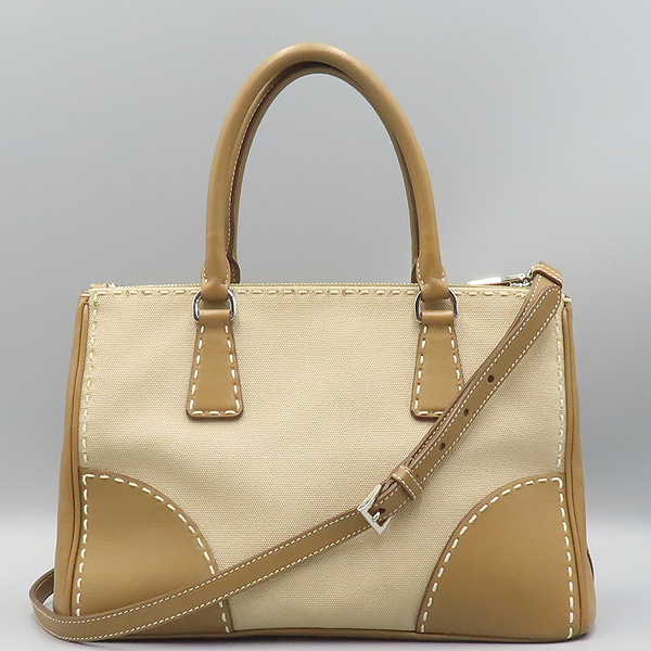 Prada(�����) B1801K ���� ���� �к긯 ȥ�� ���ϵ� ��Ƽġ ��Ʈ�� + �����Ʈ�� 2WAY [��ź�Ե���] �̹���4 - ���̺��� �߰���ǰ
