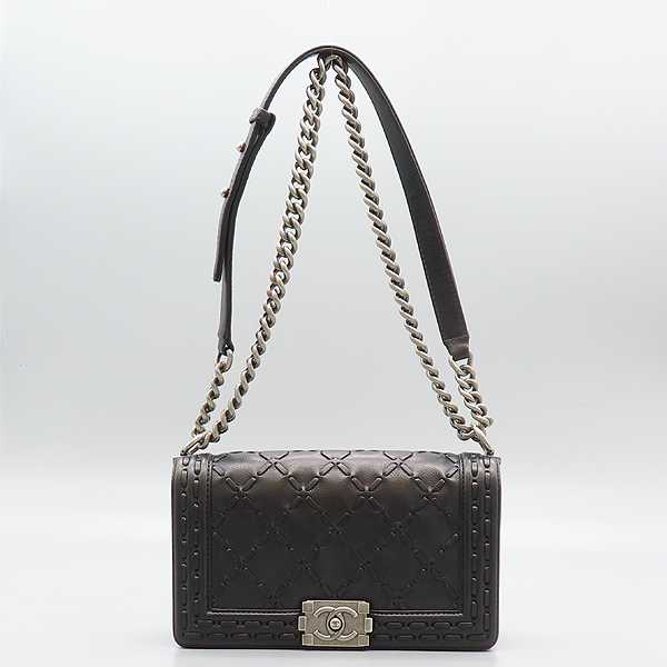 Chanel(����) A67086 ���� ī����Ų ���̻��� �ĸ�-��� �÷��� ���� ��Ƽġ �̵�� ü�� �÷� ����� [���̷Ե���] �̹���2 - ���̺��� �߰���ǰ