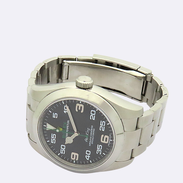 Rolex(�η���) 116900 ���̽��� ������� ���� AIR KING(����ŷ) 40MM �����ƽ ��ƿ ������ �ð� [�λ꼾�Һ���] �̹���2 - ���̺��� �߰���ǰ