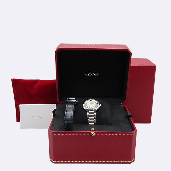 Cartier(��쿡) WSBB0030 �߷պ��� 33MM �����ƽ �ٸ������� ���׹�� ���� �ð�[�λ꼾�Һ���] �̹���7 - ���̺��� �߰���ǰ