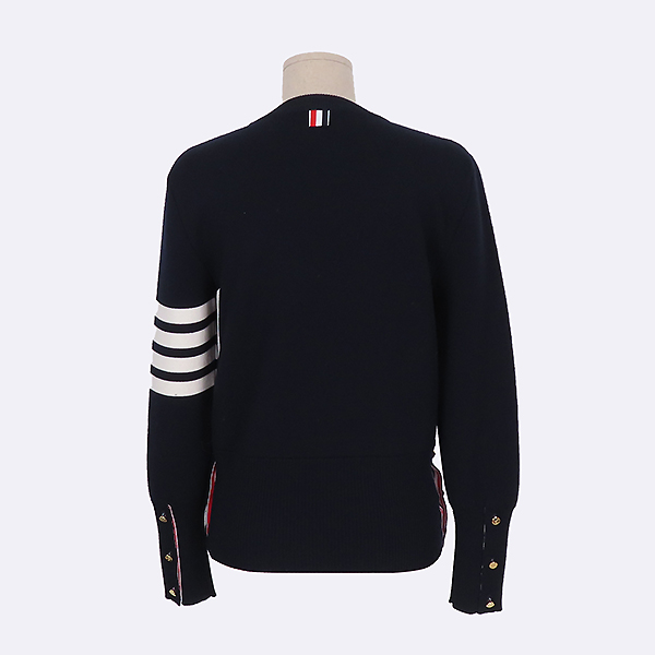 THOM BROWNE(�����) FKA239A ���̺� �÷� �� 100% �ж�� ��Ƽġ �缱 ���� ���� ��Ʈ - 40������ [��������] �̹���3 - ���̺��� �߰���ǰ