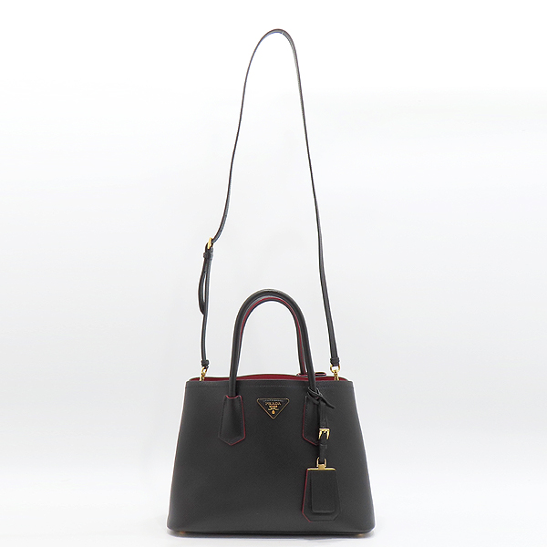 Prada(�����) 1BG887 SAFFIANO(���ǾƳ�) CUIR ���� �κ��� ���� �ﰢ �ΰ� ��� ��Ʈ�� + ��� ��Ʈ�� 2WAY [��õ��] �̹���4 - ���̺��� �߰���ǰ