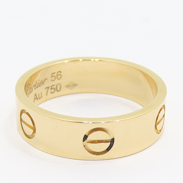 Cartier(��쿡) B4084656 AU750 18K ���ο� ��� LOVE RING ���긵 5.5MM ���� - 16ȣ [��õ��] �̹���2 - ���̺��� �߰���ǰ