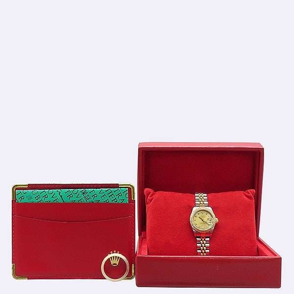 Rolex(�η���) 79173 DATEJUST(����Ʈ����Ʈ) 18K ��� �޺� 10����Ʈ ���� ���̾� 26MM �����ƽ ������ �ð� [��������] �̹���6 - ���̺��� �߰���ǰ