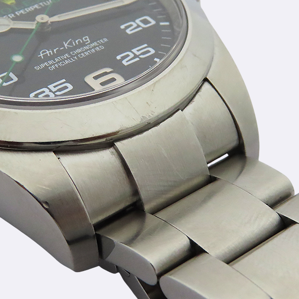 Rolex(�η���) 116900 ���̽��� ������� ���� AIR KING(����ŷ) 40MM �����ƽ ��ƿ ������ �ð� [�λ꼾�Һ���] �̹���5 - ���̺��� �߰���ǰ