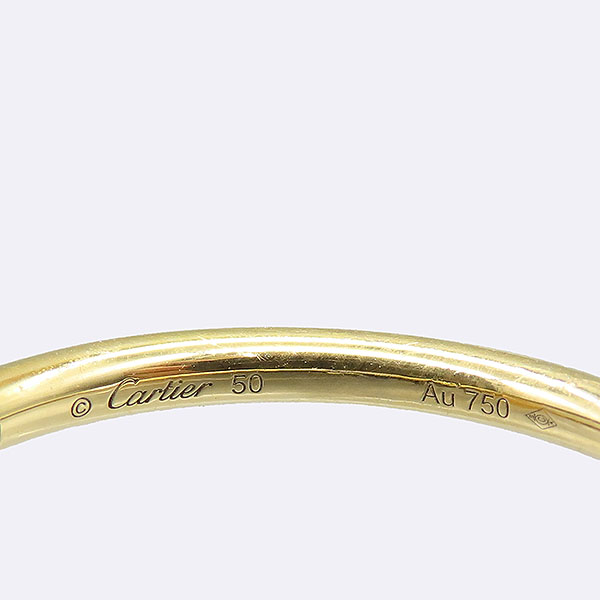 Cartier(��쿡) B4225950 18K ���ο� ��� ����Ʈ �޲��� ���� 1.8MM ���� [��������] �̹���3 - ���̺��� �߰���ǰ