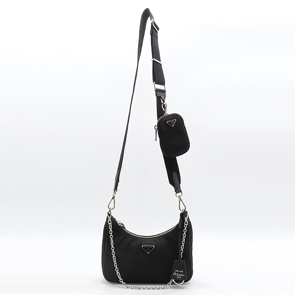 Prada(�����) 1BH204 ������� 2005 �����Ϸ� �� ���ǾƳ� ü�� ����� + ũ�ν� ��Ʈ�� 2WAY [��õ��] �̹���4 - ���̺��� �߰���ǰ