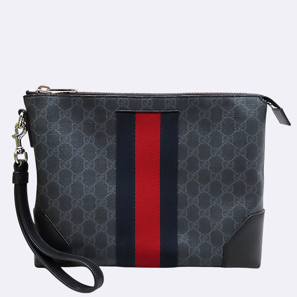 Gucci(����) 523603 GG �ΰ� PVC ���� ���� Ʈ���� ������ �Ｑ Ŭ��ġ + �ո�Ʈ�� [�λ꼾�Һ���] �̹���2 - ���̺��� �߰���ǰ
