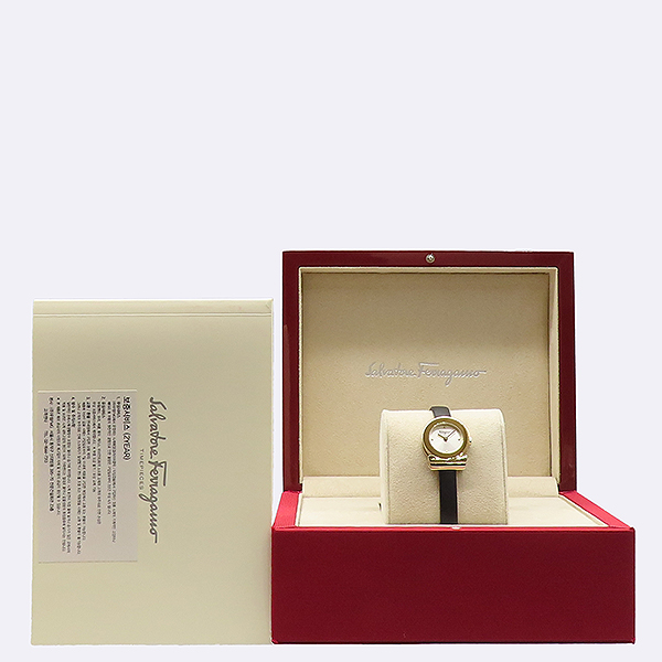 Ferragamo(��󰡸�) F4303-0017 ���� ���ο� ��� ���� ��ġ�� �ΰ� ��󰡸� ���׹�� ������ �ð� [��������] �̹���5 - ���̺��� �߰���ǰ