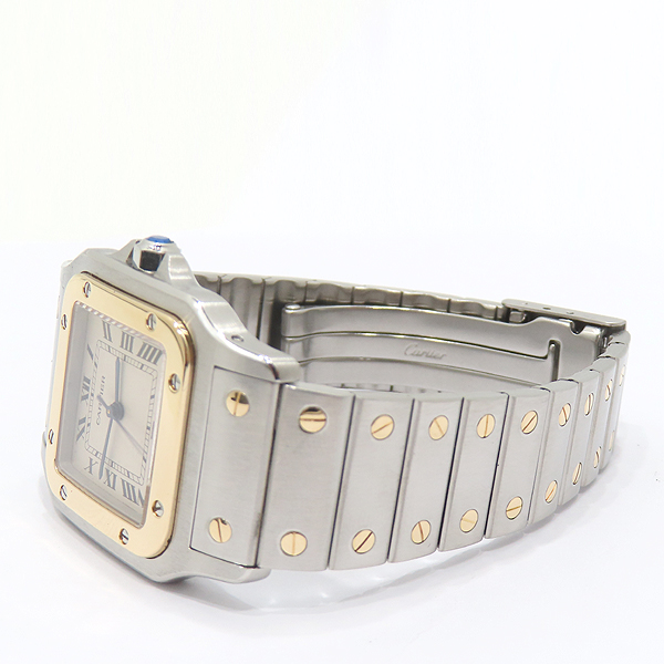 Cartier(��쿡) W20011C4 Santos ���佺 ���� LM������ ����Ʈ 18K �޺� ��ƿ ���� �ð� [��õ��] �̹���2 - ���̺��� �߰���ǰ