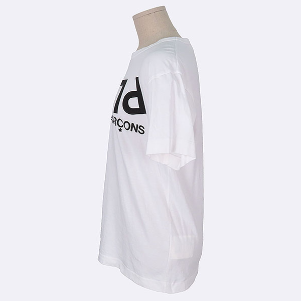 COMME DES GARCONS(�ĵ� ������) AX-T068 ȭ��Ʈ �÷� �̴ϼ� ������ ������ ���� Ƽ���� - M [��������] �̹���2 - ���̺��� �߰���ǰ