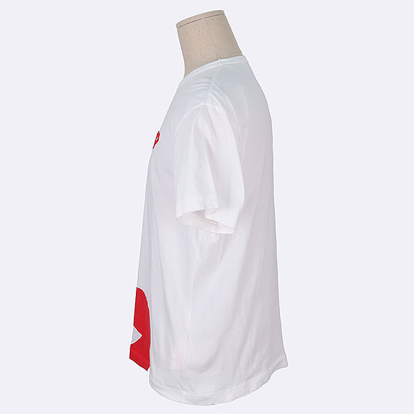 COMME DES GARCONS(�ĵ� ������) AX-T034 ȭ��Ʈ �÷� �ϴ� ��Ʈ �ΰ� ������ ��� ������ ���� Ƽ���� - XL [��������] �̹���2 - ���̺��� �߰���ǰ