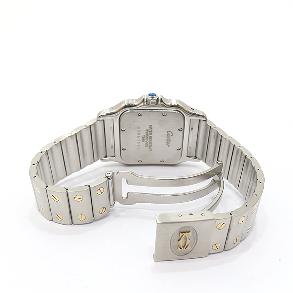 Cartier(��쿡) W20011C4 Santos ���佺 ���� LM������ ����Ʈ 18K �޺� ��ƿ ���� �ð� [��õ��] �̹���4 - ���̺��� �߰���ǰ