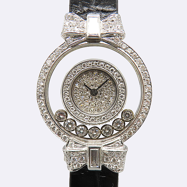 ���ĵ� 18K ȭ��Ʈ ��� HAPPY DIAMOND ���̾� �����ð�